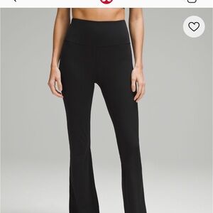 Lululemon high rise flare pant